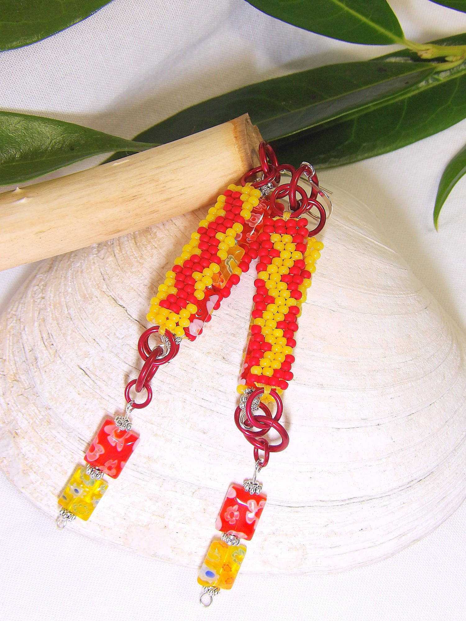 Seed Bead Earrings