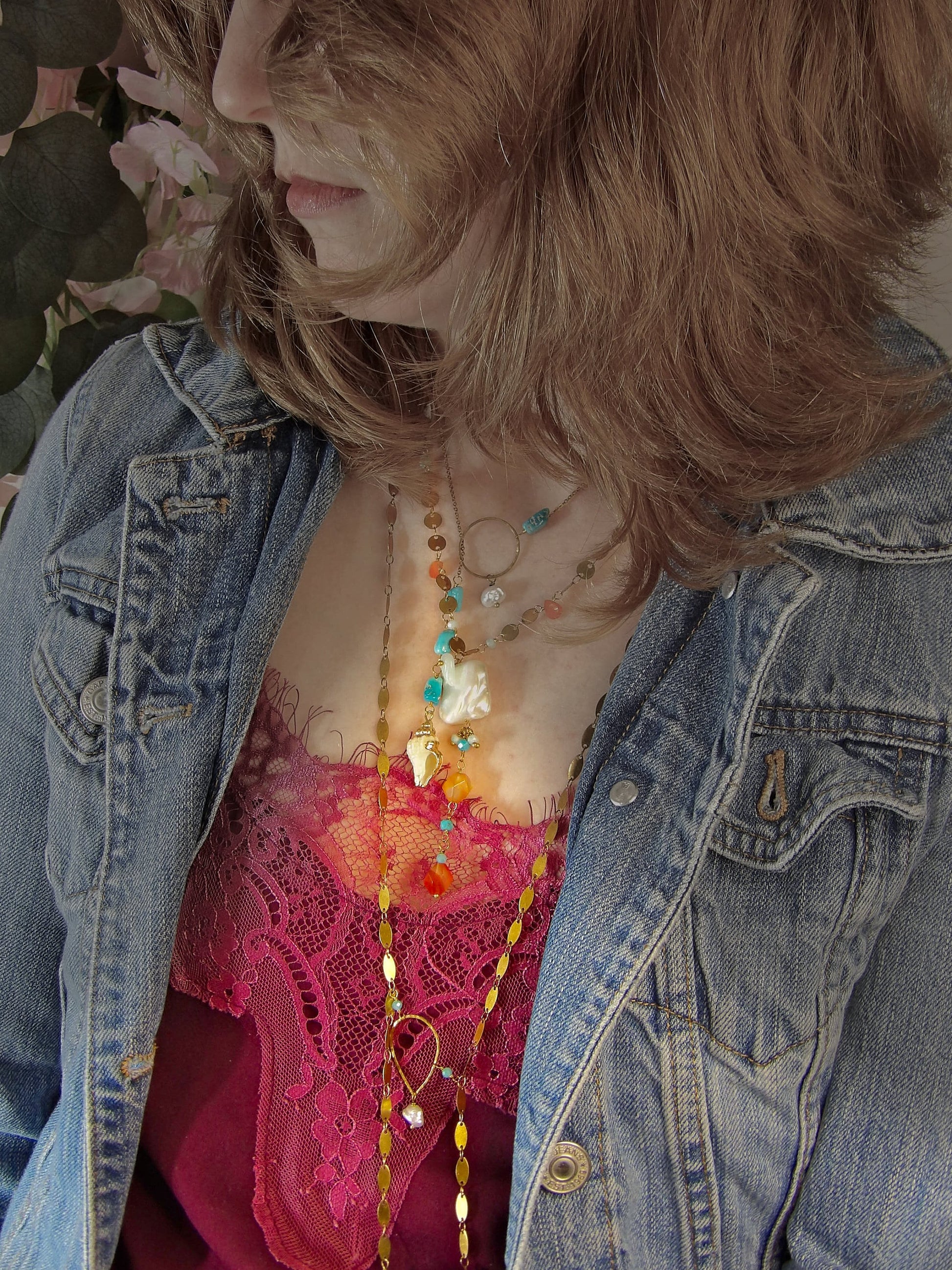 Single Pearl Bolo Necklace With Genuine Arizona Turquoise | Ethical Bohemian Jewelry | Sustainable Fashion | Western Layering Necklace